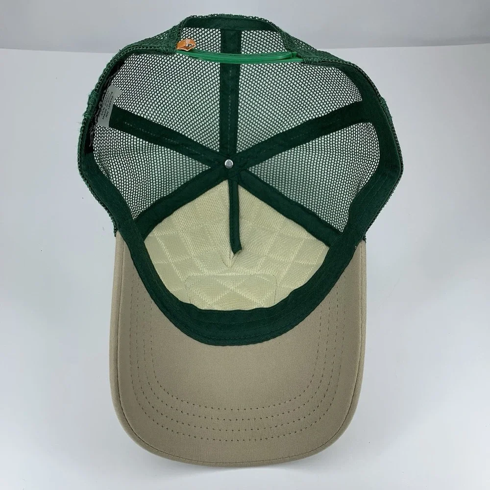 Hochatime Patch Hat Hochatown OK Quilted Green Mesh Adjustable Snap Baseball Cap